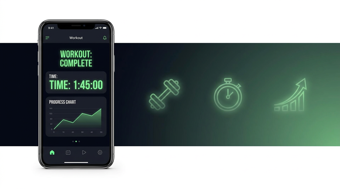 Gym Tracker app teaser